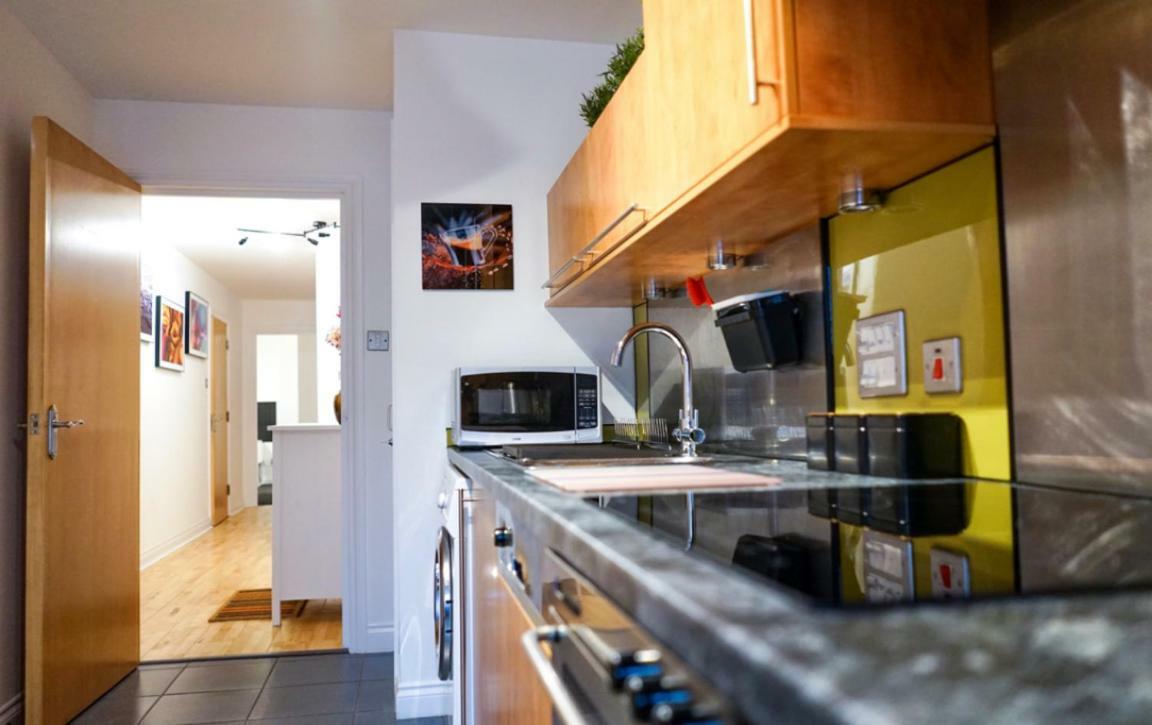 Hydro Apartment With Free Car Park Glasgow Exterior foto