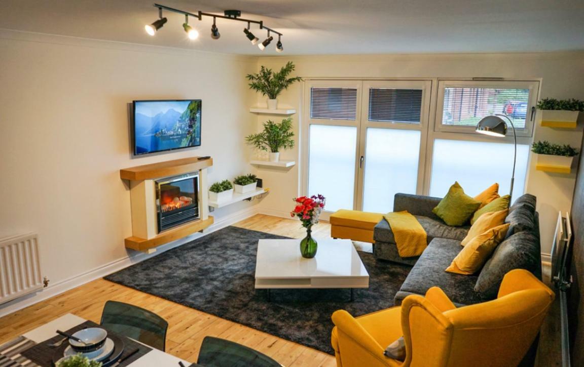 Hydro Apartment With Free Car Park Glasgow Exterior foto
